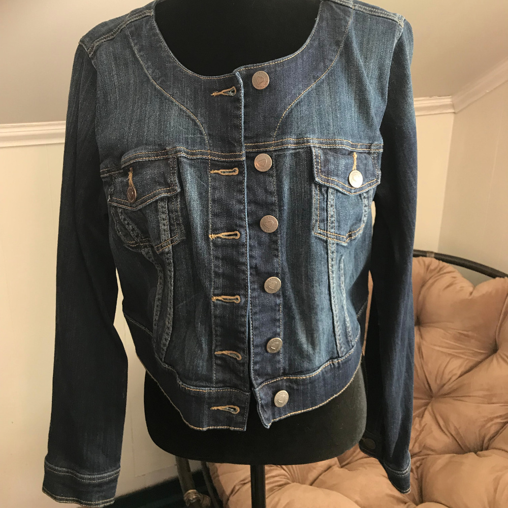 Torrid Crop Jean Jacket